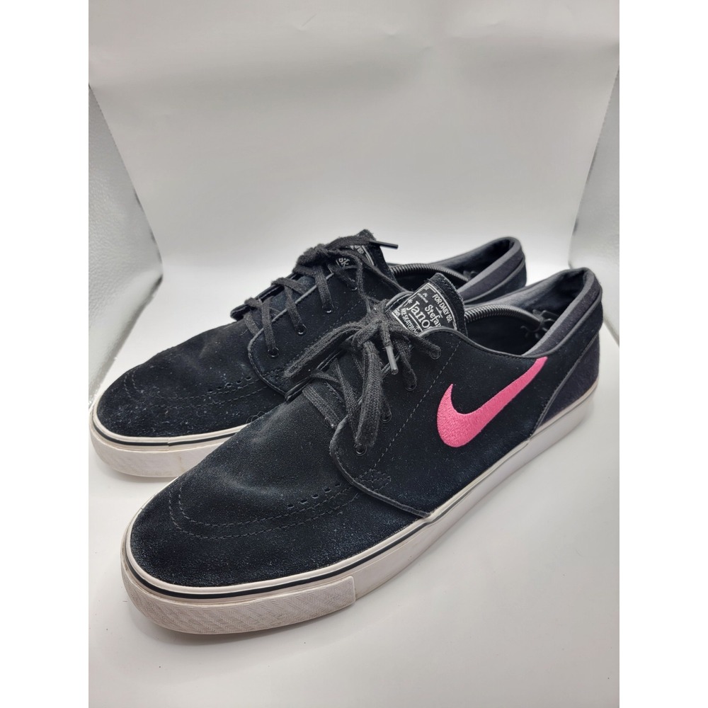 Nike SB Zoom Stefan Janoski 2013 Trainers Shoes Black/Pink Suede Men's Size 13